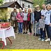 Die diesjährige Staffel von "Lecker aufs Land" endete bei Jutta Kurz auf der Straußenfarm (v. li.): die Schwiegereltern Fritz und Klara ...