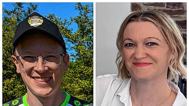 Joachim Klingner (links) und Nicole Schwenk engagieren sich auf besondere Weise ehrenamtlich in Königsfeld.