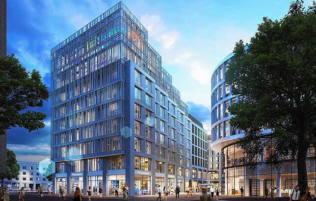 Das „me and all“-Hotel in Ulm direkt am Bahnhofsplatz – hier ein Projektbild – steht kurz vor seiner Eröffnung. ...