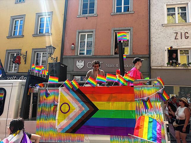 Bild 15: So bunt war der 3. Überlinger CSD