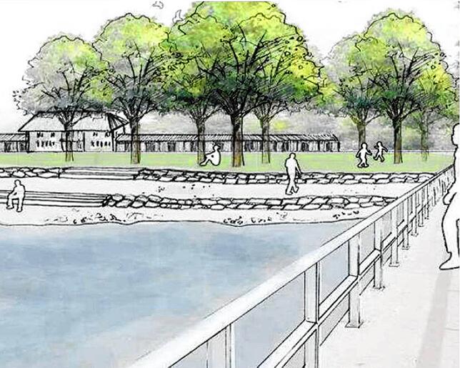 So &ndash; oder so ähnlich &ndash; könnte das Strandbad künftig mal aussehen.