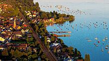 (Archivbild von 2025) In Allensbach ist ein Ruderboot verschwunden. Laut Polizeiangaben hat es das amtliche Kennzeichen KN 2 2697.