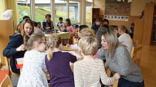 Es ist zu eng geworden. Steigende Patientenzahlen erfordern neue Räumlichkeiten für die Kinderbetreuung während der Reha.