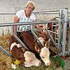 Landwirtin Petra Schulz freut sich, dass es den Drillingen so gut geht. Aus Erfahrung weiß sie, wie selten eine Drillingsgeburt ist. ...