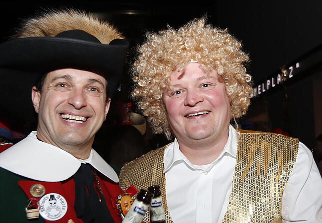 Gute Freunde: Michael Lehmann und Jörg Moosmann.