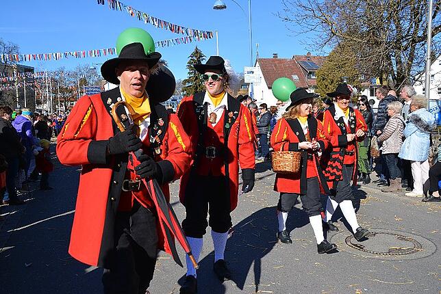Bild 31: Bilder vom Narrentreffen der Urviecher-Zunft Bad Dürrheim: Großer Festumzug (1)