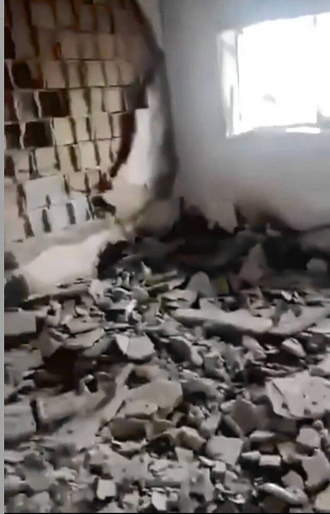 Ein Trümmerfeld: das Haus von Najwa Juma und ihrer Familie im Norden des Gazastreifens ist zerstört.