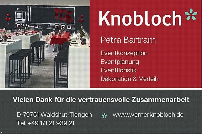 Bild 3: Neubau und Jubiläum der TGS in Klettgau: FBW übergibt Schlüssel für Neubau in Klettgau