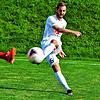 Schützenfest: Felix Uhl traf beim 10:1-Pokalsieg seines FC Erzingen zum 9:1-Zwischenstand beim FC Hochrhein.