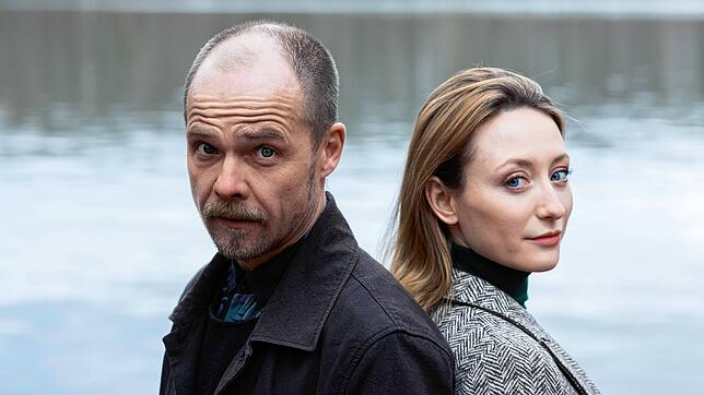 Deutsch-österreichisches Team: Schauspieler Matthias Koeberlin, gebürtiger Mainzer, und Alina Fritsch, gebürtige Wienerin, ermitteln in ...