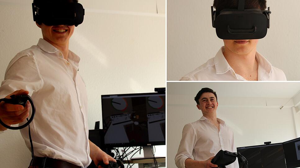 Blick in die Zukunft: Start-Up Gründer Jonathan Hale glaubt an das Potenzial von Virtual-Reality-Technologien.