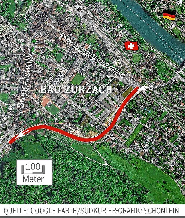 Bild 1: Die Ortsumfahrung macht&lsquo;s möglich: So viel Zeit sparen Autofahrer durch den neuen Tunnel