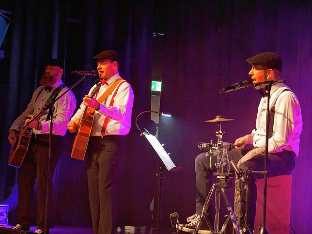 Ein Höhepunkt war der Auftritt der Band „Onkel Waldemar“.