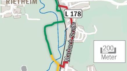 Bild : Neue Radwegstrecke von Marbach nach Brigachtal jetzt beschlossen