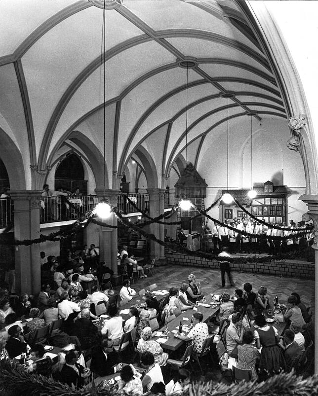 Das steinerne Partyzelt von Konstanz: In St. Johann fanden einst große Feiern und Tanzbälle statt.