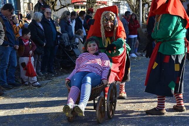 Bild 34: Bilder vom Narrentreffen der Urviecher-Zunft Bad Dürrheim: Großer Festumzug (4)