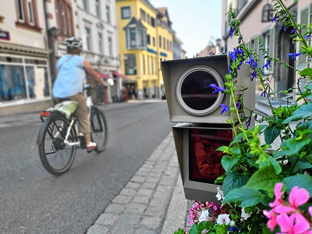 Auch eine Maßnahme zur Verkehrsberuhigung: Eine Tempokontrolle in der Franziskanerstraße am Donnerstag, 22. Juli, von 6.49 Uhr bis 9.20 ...
