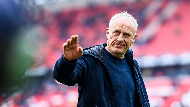 Christian Streich verabschiedet sich nach der Saison vom SC Freiburg.