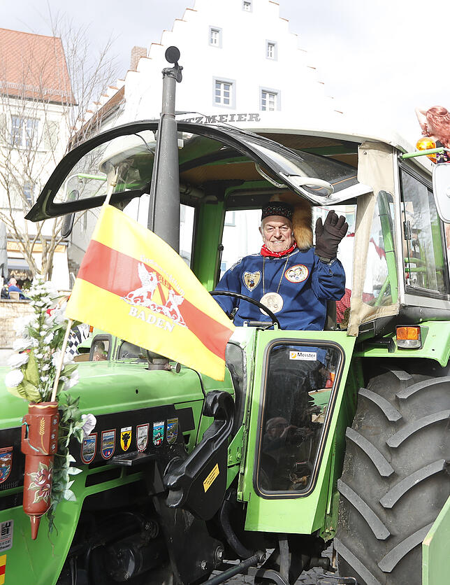 Bild 13: Bilder vom Fasnachtssonntag in Donaueschingen (Teil 1)