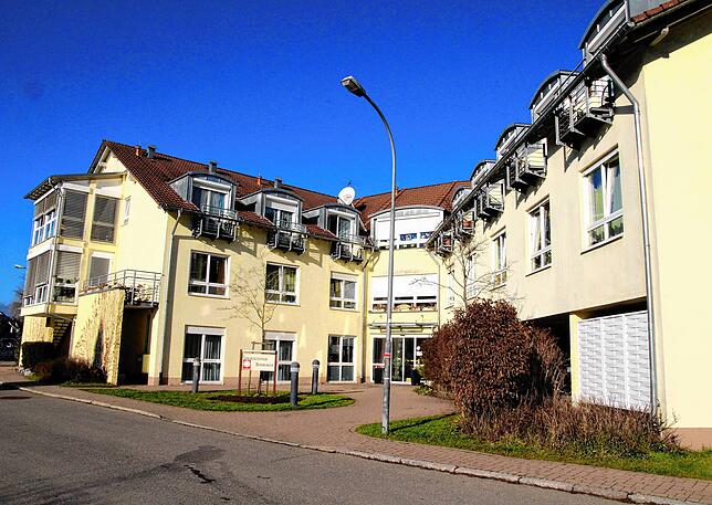 Das Seniorenheim in Bräunlingen steht mitten in der Stadt.