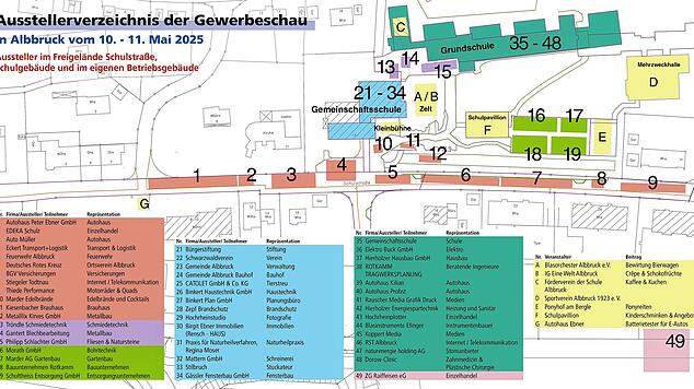 Über 50 Aussteller werden an der Gewerbeausstellung in Albbruck dabei sein. Für die Besucher eine gute Gelegenheit sich zu informieren ...