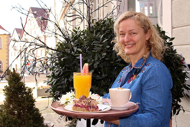 Aline Witschel startet ein Gastronomie-Projekt im Seepark und pachtet das Haus Baden-Württemberg.