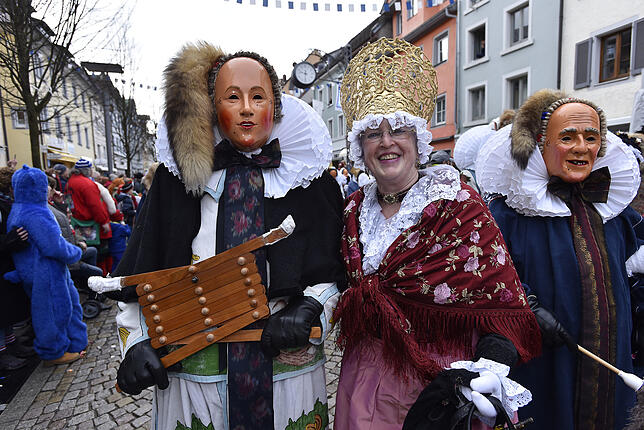Bild 39: Bilder vom Historischen Umzug am Fasnetmontag in Villingen &ndash; Teil 4