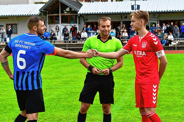 Bild 1: SG FC Wehr-Brennet besiegt die U23 des FV Lörrach-Brombach &ndash; und hier gibt&lsquo;s Bilder!