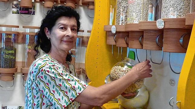 Für Unverpackt Konstanz in der Mosbruggerstraße läuft die Zeit ab. Sladjana Peerebooms schließt das Geschäft am ersten Augustwochenende.