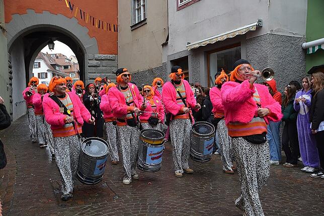 Bild 19: Meersburg im Fasnetsfieber: 1.800 Hästräger ziehen durch die Altstadt – Bilder!