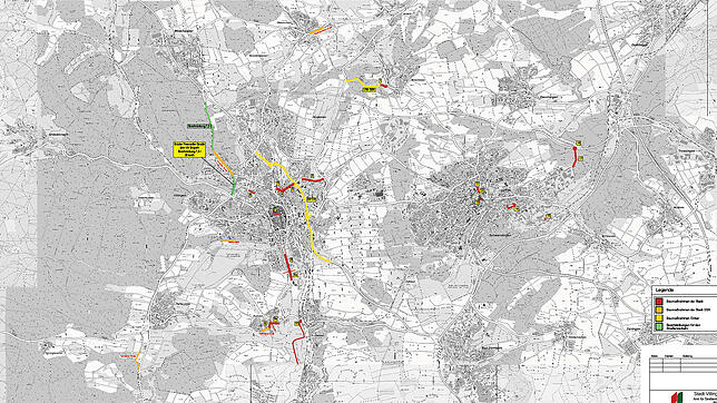 Bild : Die Liste der wichtigsten Straßenbauprojekte 2019 in Villingen-Schwenningen