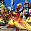 Solche riesigen Schmetterlinge sorgten im vergangenen Jahr zum Beispiel für Aufsehen. Ähnliche Aktionen soll es auch im Sommer 2022 geben.