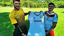 Zwei Neue: Torwart Pascal Lindenmann (links) vom TuS Efringen-Kirchen wechselt zur SG FC Wehr-Brennet. Außerdem kehrt Lukas Kessler aus ...