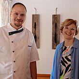 Michael und Andrea Nipp vom Adler in Heudorf freuen sich auf die Kommuniongäste.