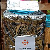 Die Spendenbox für den Pfand.