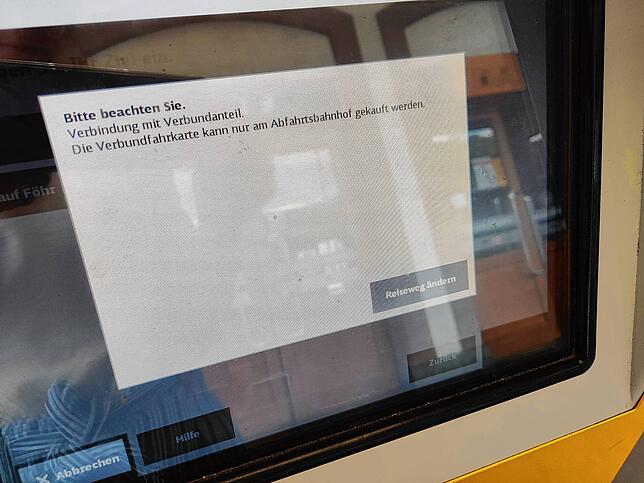 Wenn Verbundgrenzen überschritten werden, wird es teuer.