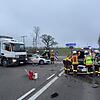 Die Autobahnauffahrt Stockach West musste am Donnertstag, 13. März in den Morgenstunden wegen eines Unfalls gesperrt werden.
