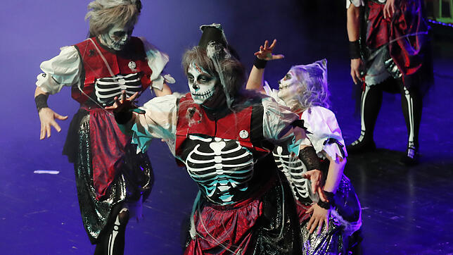 Bild : Der Samstag vor der Fasnet: Das geht in Eschingen nicht ohne Zunftball und Ignaz und Severin haben sich etwas einfallen lassen