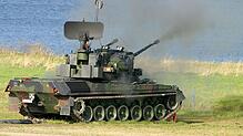 Der inzwischen von der Bundeswehr ausgemusterte Gepard ist ein Flugabwehrkanonenpanzer.