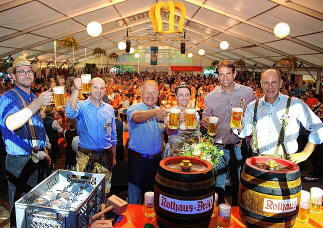 Bild 6: Auftakt des Heimatfest Sichelhenke in Bohlingen