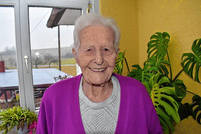 Elsa Kuscher, geborene Götz, wohnt mit der dritten und vierten Generation in ihrem Geburts- und Elternhaus in Berau. Am 17. Februar will ...