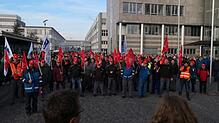 Streik am MTU-Werk