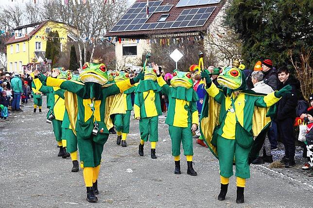 Bild 31: Narrenverein Heuliecher: Die besten Bilder aus dem Jubiläumsumzug