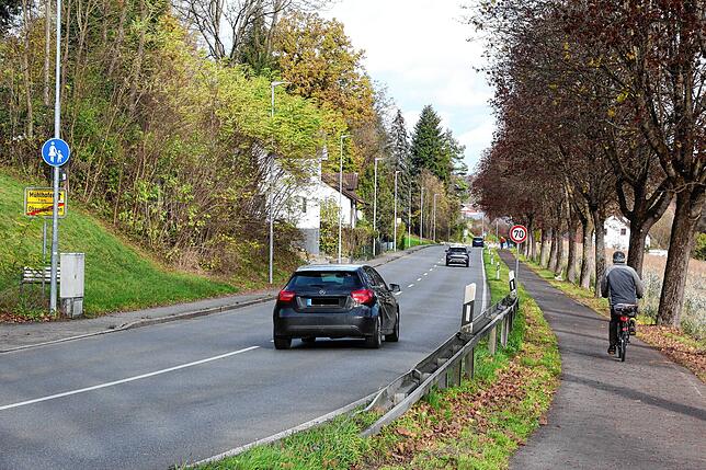 Tempo 50 ganztags statt Tempo 70 ist auf der Strecke zwischen Ortsanfang und Ortsende Oberuhldingen und Mühlhofen geplant.