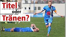 Freud’ und Leid – in unserer Montage nah beieinander. Während die meisten Landesligisten (rechts der Radolfzeller Markus Hepfer, links ...