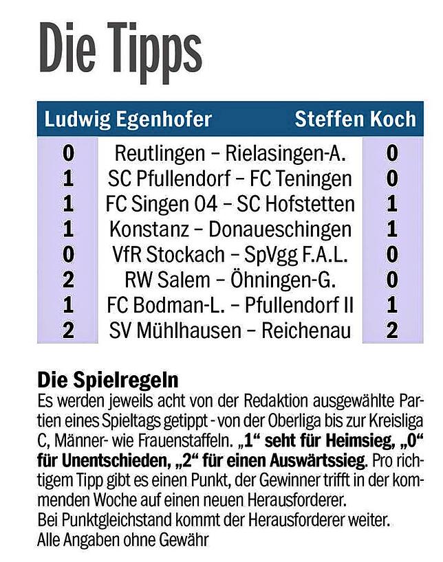 Bild 3: Ludwig Egenhofer trifft bei unserem Kick-Tipp auf einen Jugendtrainer aus Radolfzell