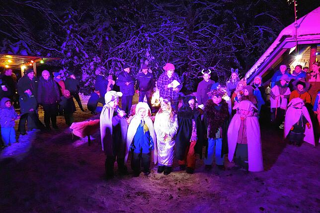 Bild 11: Waldweihnacht der Kolpingsfamilie