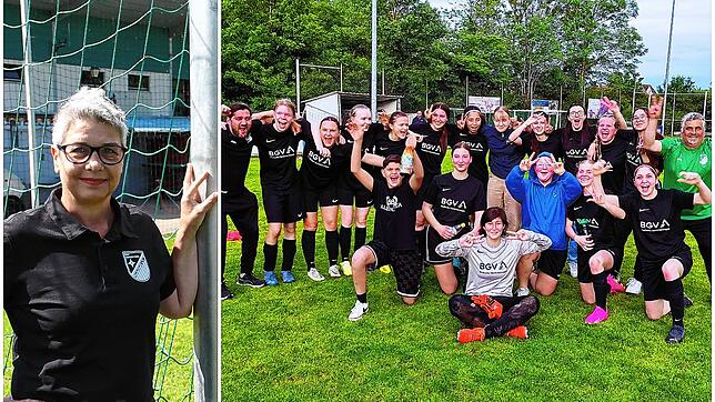 Sandra Fuchs (links) leitet seit vier Jahren die Geschicke des Fußball-Vereins BSV Nordstern in Radolfzell. Im Verein sind vor allem die ...