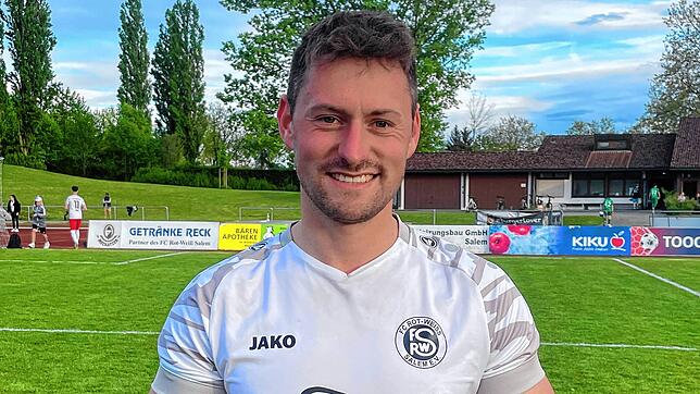 Luca Gruler, Kapitän des FC RW Salem.