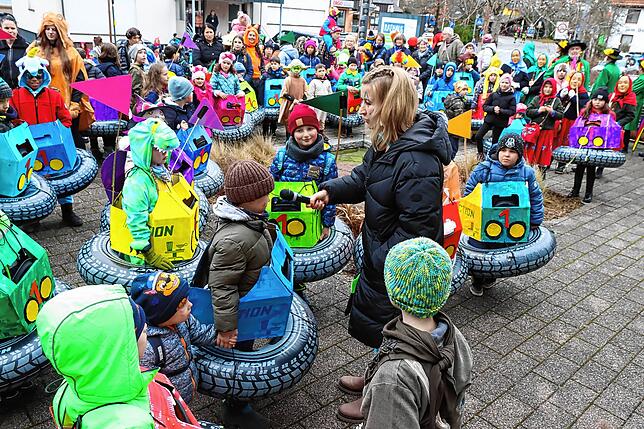 Bild 18: So feiert der Unterkirnacher Narrensamen am Schmotzige Dunschtig